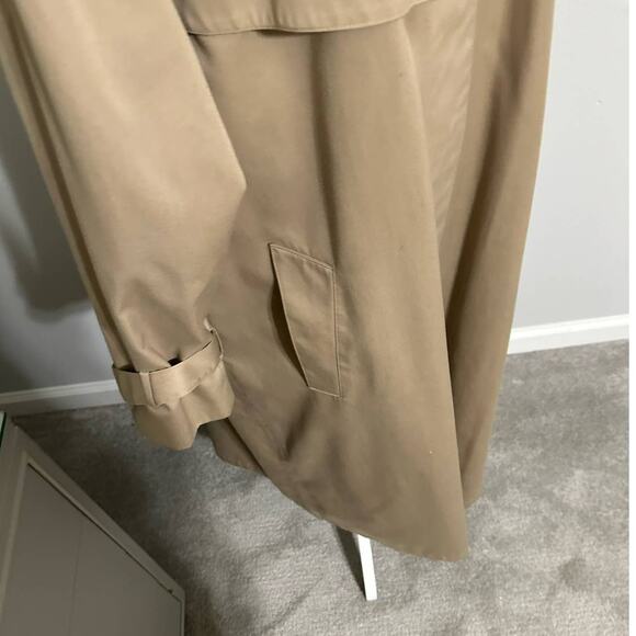 J.G. Hook Tan Trench Coat - Picture 5 of 7